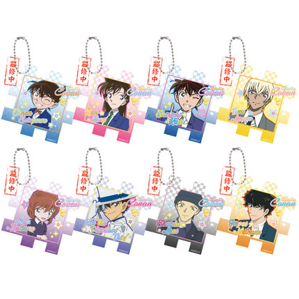 LOFTER正版名侦探柯南头号甜心系列基德毛利兰工藤新一钥匙扣挂件