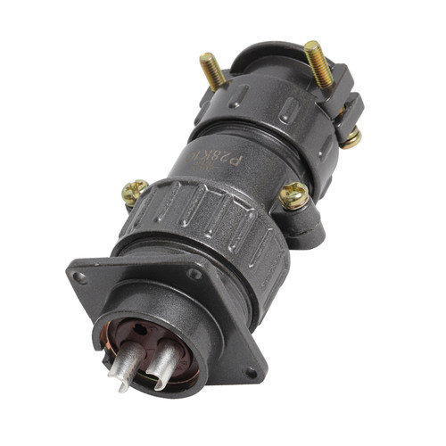 迈峰HF P28 2芯50A连接器 航空插头P28K1Q P28J1A P20J1AQ P28K1S