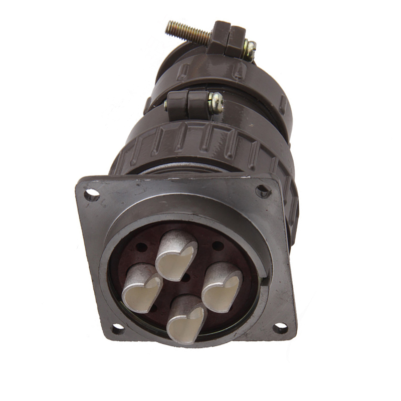 4芯100A 航空插头 P48K2Q P48J2A P48J2Q P48K2A P48K2AQ P48J2AQ