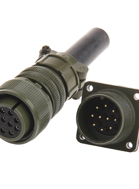 MS5015 10芯 美军标 航空插头 MS3106A 18-19S MS3102A 18-19P