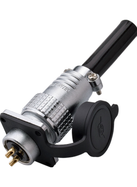 重强 2芯 航空插头 P20-2A P20-2B 连接器 P20F-2A P20F-2B 2K