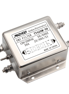 ANZHOU滤波器EMI FILTER TY420M-30 TY420M-35
