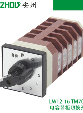 LW12-16/TM705.5组合开关六回路电容器柜调节转换开关TM705