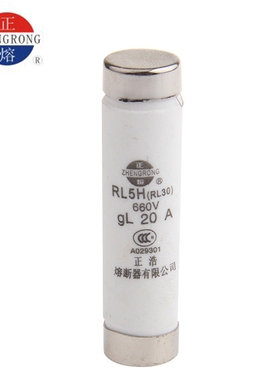 正熔熔断器660V RL5H RL30 RL5 1A/2A/3A/4A/5A/6A/10A/15A/20A