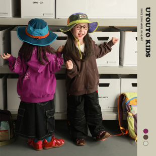 大耳象女童字母印花休闲外套秋季新款宝儿纯棉卫衣上衣