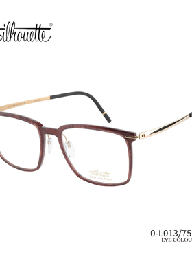 香港目色眼镜奥地利镜架新款全框男大框方形奢华近视23K镀金 L013