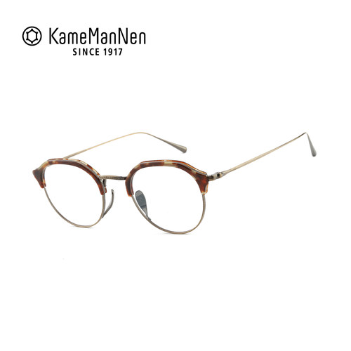 KameManNen万年龟皇冠框近视镜架