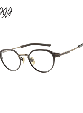 FOUR NINES 999.9眼镜HIGH-END日本手造圆形框钛金近视架S-05T H