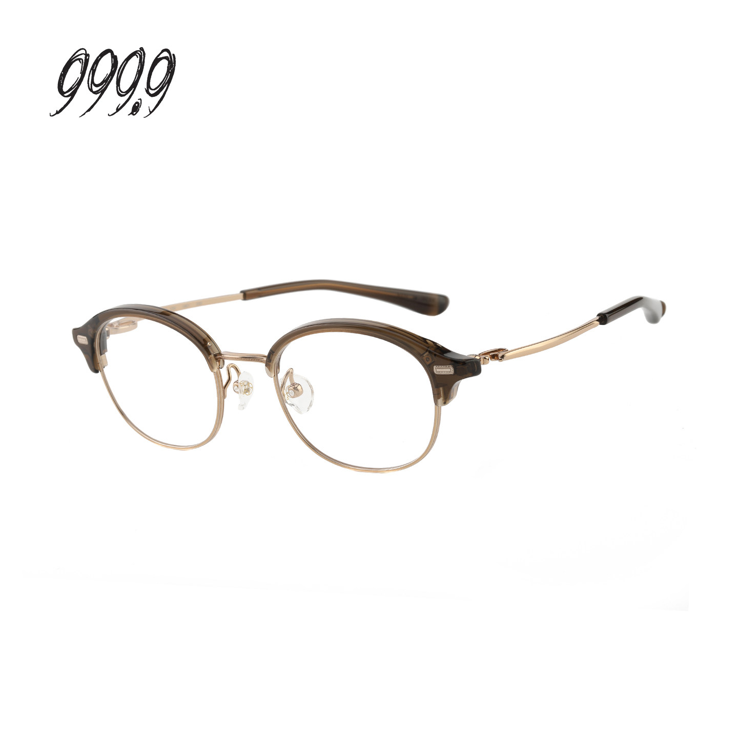 999.9眼镜框女日本手工FOUR NINES眉线圆框近视度数眼镜架男M-136,ZIPPO/瑞士军刀/眼镜,眼镜架,淘宝优惠券,粉丝福利购,淘宝优惠卷