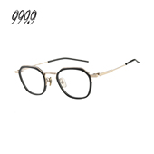 01W 999.9眼镜框男日本手作多边形框钛金光学眼镜架M 门店自提