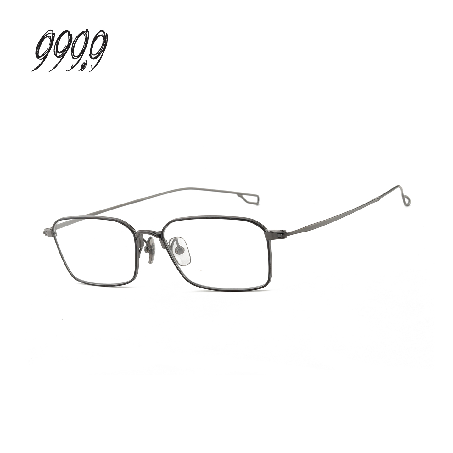 FOURNINES999.9钛金方框眼镜框