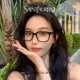 M110 板材素颜镜SL 光学镜架时尚 YSL眼镜框女圣罗兰ROSE海报同款