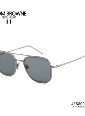 ThomBrowne眼镜新款汤姆布朗双梁太阳镜方形男遮阳墨镜女 UES800A