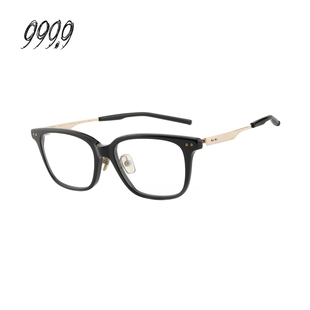 01W 999.9眼镜框男日本手作方形钛金板材近视镜架NPM FOUR NINES