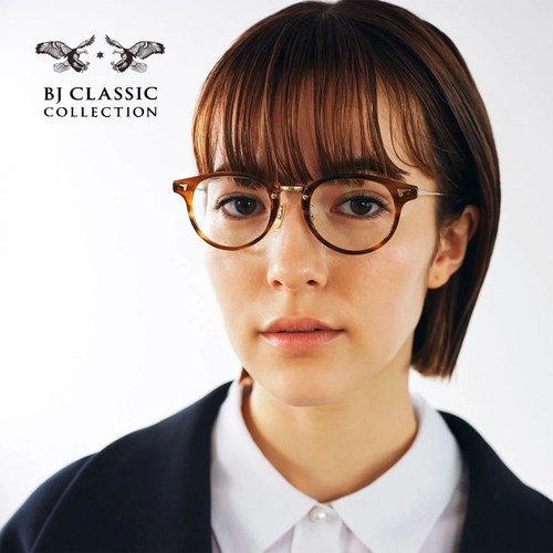 石原里美同款BJ眼镜日本手工时尚