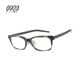 755 999.9眼镜框男日本手作简约方框板材钛金眼镜架NP FOUR NINES