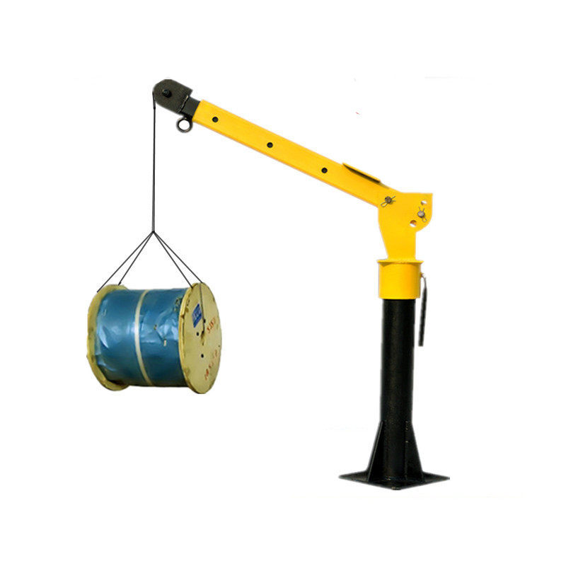 车载吊机12v24v汽车随车吊装家用小型旋转起重吊机单臂吊1吨吊机