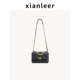 XIANLEER香蕾尔冬季 包包通勤百搭轻奢高级感小香风菱格链条单肩包