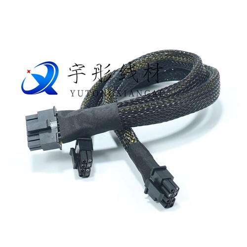 超微4125GS服务器GPU显卡供电线电源线8卡4090 3090 A800 A40 A30