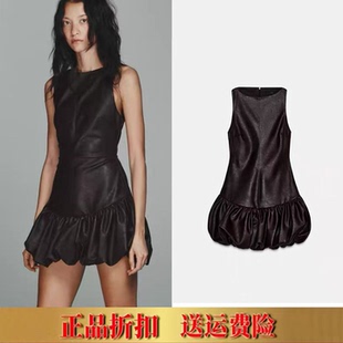 ZA家春季新款女装甜辣风修身收腰连体裤式短款蓬蓬连衣裙 4772309