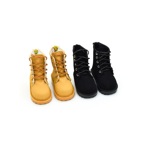 BJD英伦复古马丁靴3分娃鞋