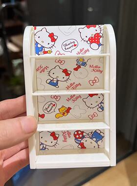 1:12娃娃屋Dollhouse迷你微缩食玩OB11/BJD场景KT货架便利店架子