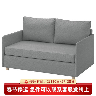 IKEA宜家床弗里德胡特沙发床两用坐卧多功能折叠床储物床国内代购