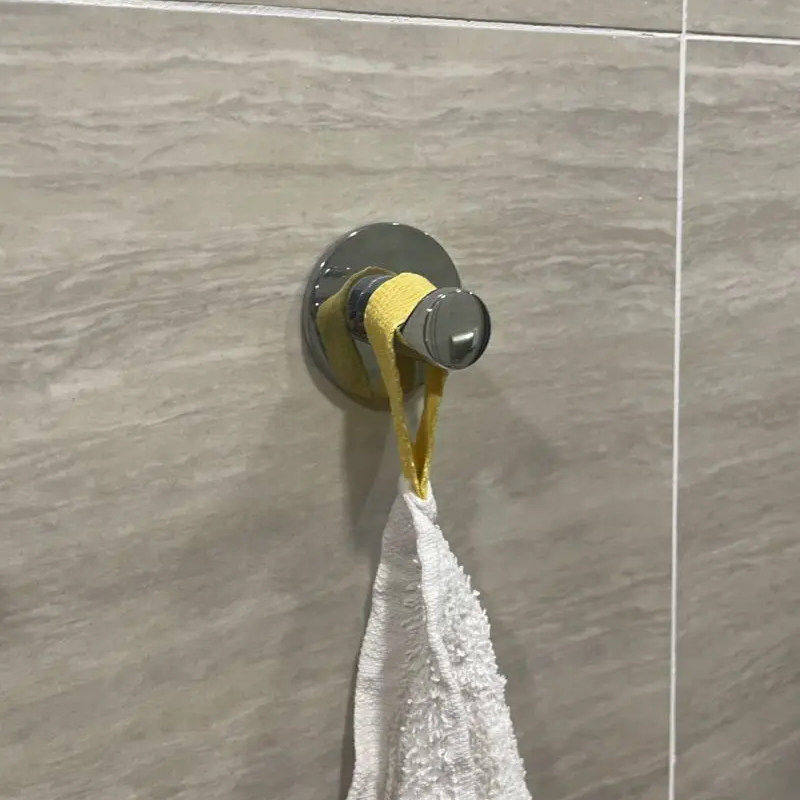 IKEA宜家斯哥奥自粘挂钩镀铬家用简约浴室厨房钩子