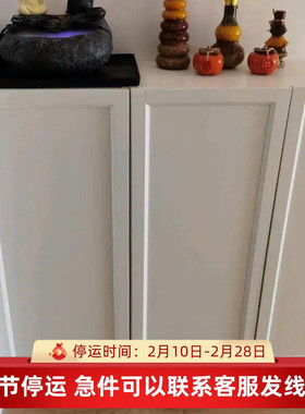 IKEA宜家毕利赫格伯带玻璃门书柜组合家用简约收纳柜40x30x106cm