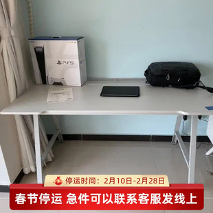 IKEA宜家代购乌斯佩电竞桌160x80 厘米家用简约台式电脑桌办公桌