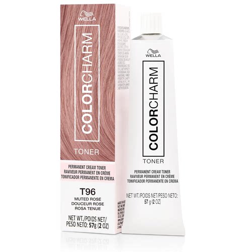 WELLA colorcharm Permanent Crème Toner, T96 Muted Rose