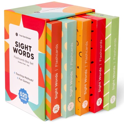 Think Tank Scholar 520 Sight Words Flash Cards (Award