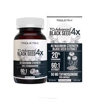 20% Thymoquinone Black Seed Oil Extract Capsules - TQ-Adv
