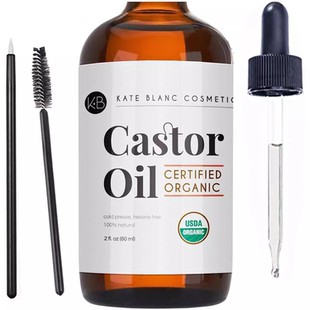 美国Castor oil 蓖麻油(2 盎司)无己烷 睫毛眉毛头发皮肤