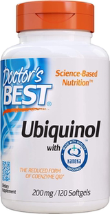 Doctor's Best Ubiquinol with Kaneka QH, Heart Health, 200 mg