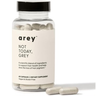 Arey Not Today, Grey Daily Hair Supplement for Women & Men