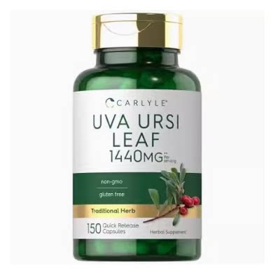 Carlyle Uva Ursi Capsules | 1400mg | 150 Count | Herbal L