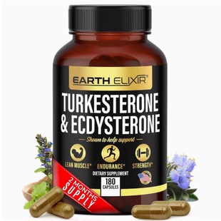 Turkesterone 1000mg and Ecdysterone 1000mg Supplements