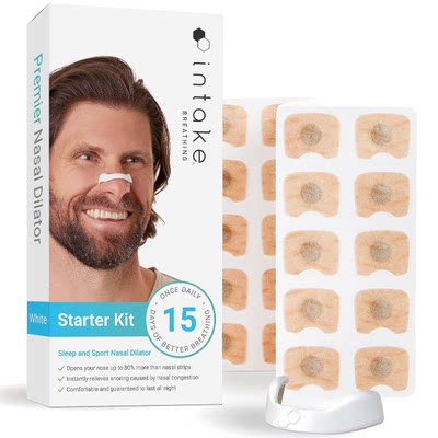 Intake Breathing Nasal Dilators Starter Kit