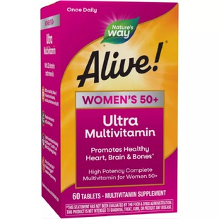 Nature’s Way Alive! Ultra MultiVitamins for Women 50+