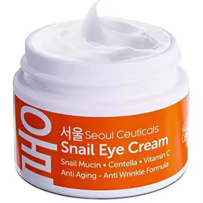 SeoulCeuticals Korean Snail Mucin Eye Cream - 97.5% Snail