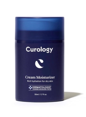 Curology Cream Moisturizer, Rich Hydrating Face Lotion for D