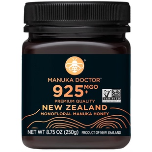 MANUKA DOCTOR - MGO 925+ Manuka Honey Monofloral， 100% Pu