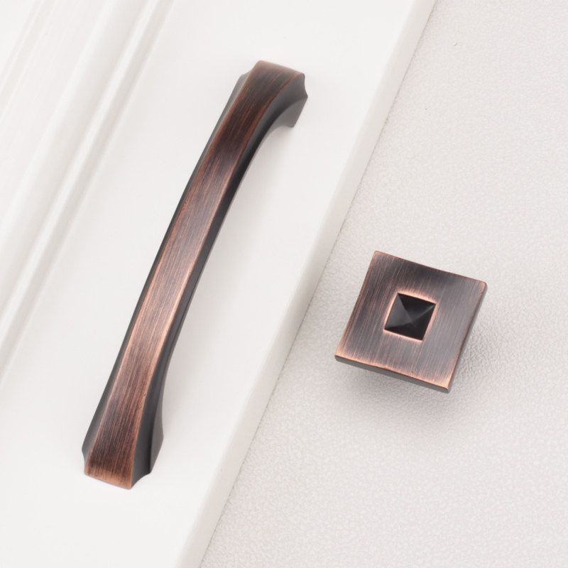 凯斯曼 美式拉手现代简约欧式抽屉橱柜柜门衣柜鞋柜家具中式把手