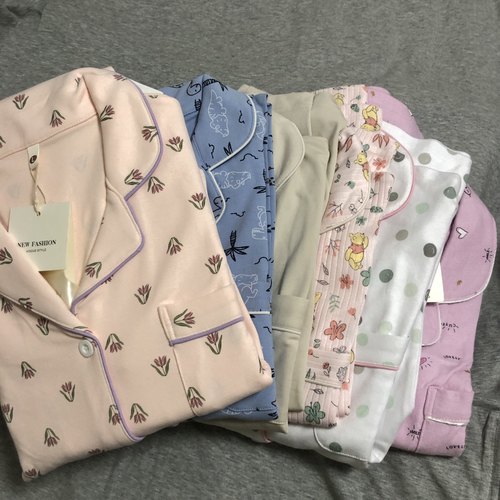 特价清全棉针织家居服纯棉双纱家居服 没有质量问题不退换