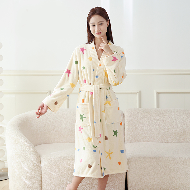 浴袍女可穿式浴巾2025新款浴衣