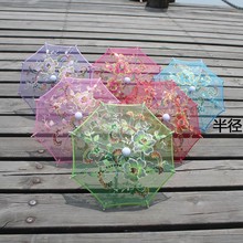 包邮儿童迷你玩具装饰工艺伞绣花伞1