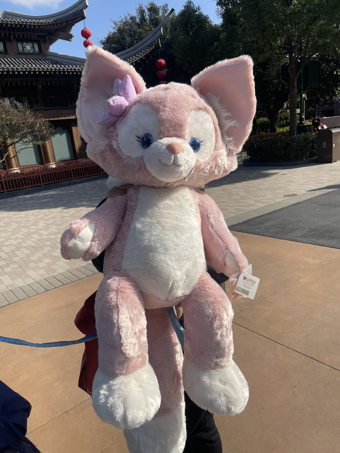 上海迪士尼乐园正品代购巨大号玲娜贝儿毛绒玩偶玩具妲己l号公仔