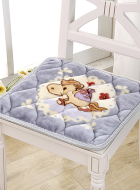 四季坐垫椅垫餐椅垫家用加厚凳子垫简约椅子垫屁股垫防滑坐垫学生