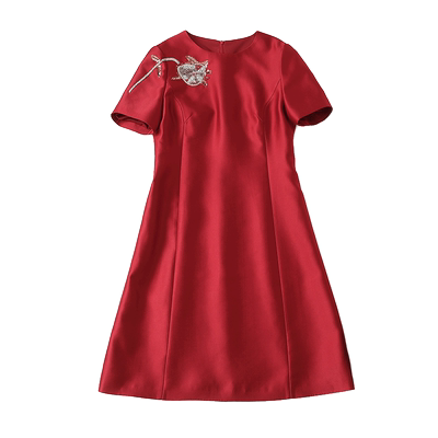 小个子妈妈装高贵喜婆婆婚宴礼服